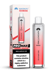 Hayati Pro Max 4000 20MG Nicotine - Red Apple Ice - Vape Unit