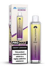 Hayati Pro Max 4000 20MG Nicotine - Riberry Lemonade - Vape Unit