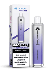 Hayati Pro Max 4000 20MG Nicotine - Sakura Grape - Vape Unit