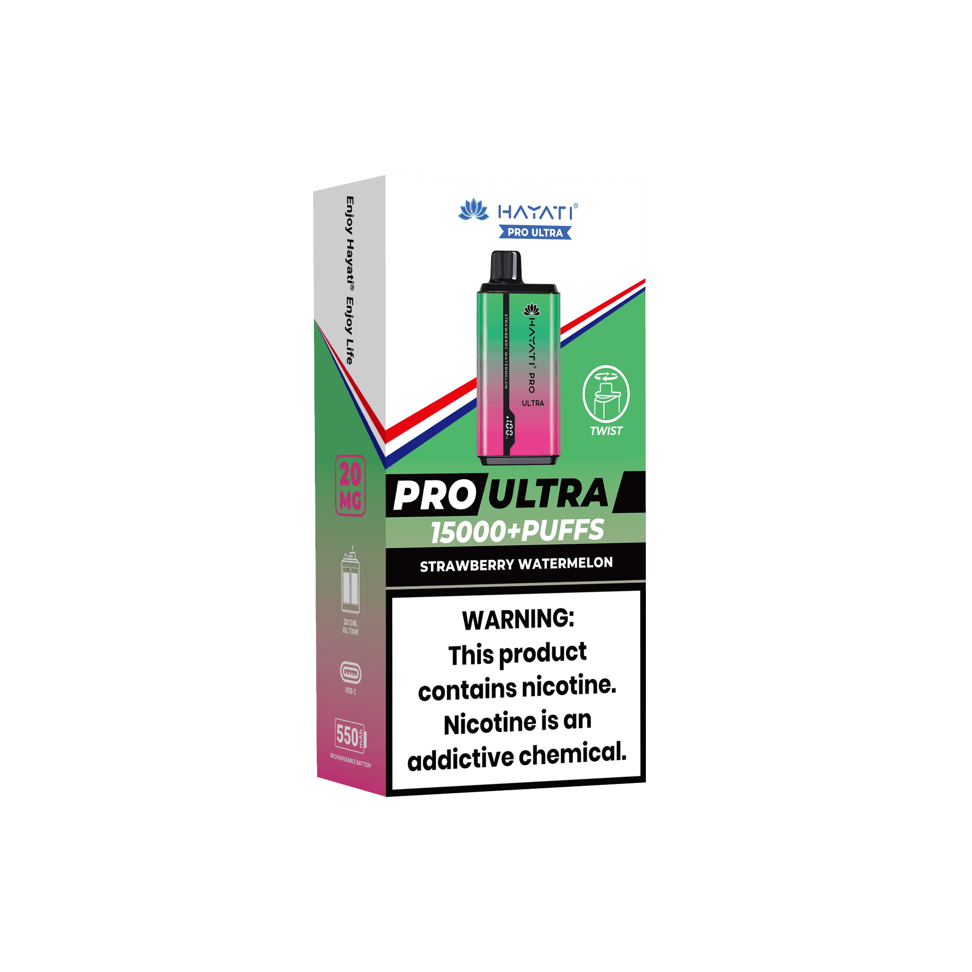 Hayati Pro Ultra Strawberry Watermelon 20mg – Vape Unit