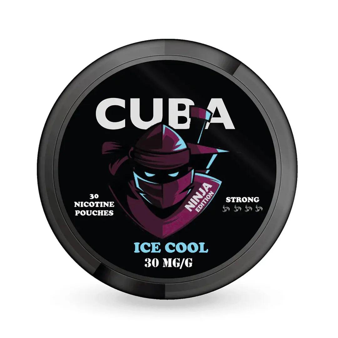 Ice Cool Nicotine Pouches by Cuba Ninja 30mg - Vape Unit