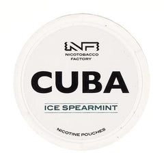 Ice Spearmint Nicotine Pouches by Cuba White 16mg - Vape Unit