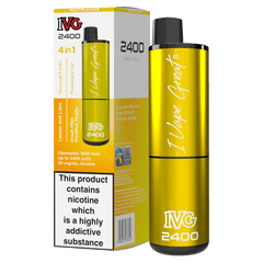 IVG 2400 4 IN 1 MULTI FLAVOUR YELLOW EDITION - Vape Unit