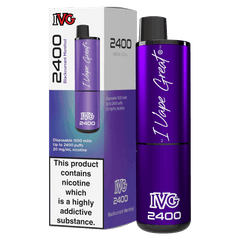 IVG 2400 BLACKCURRANT MENTHOL - Vape Unit