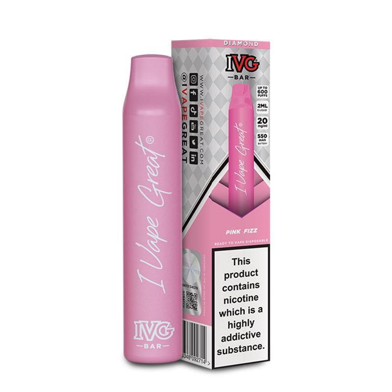 IVG BAR PLUS PINK FIZZ - Vape Unit