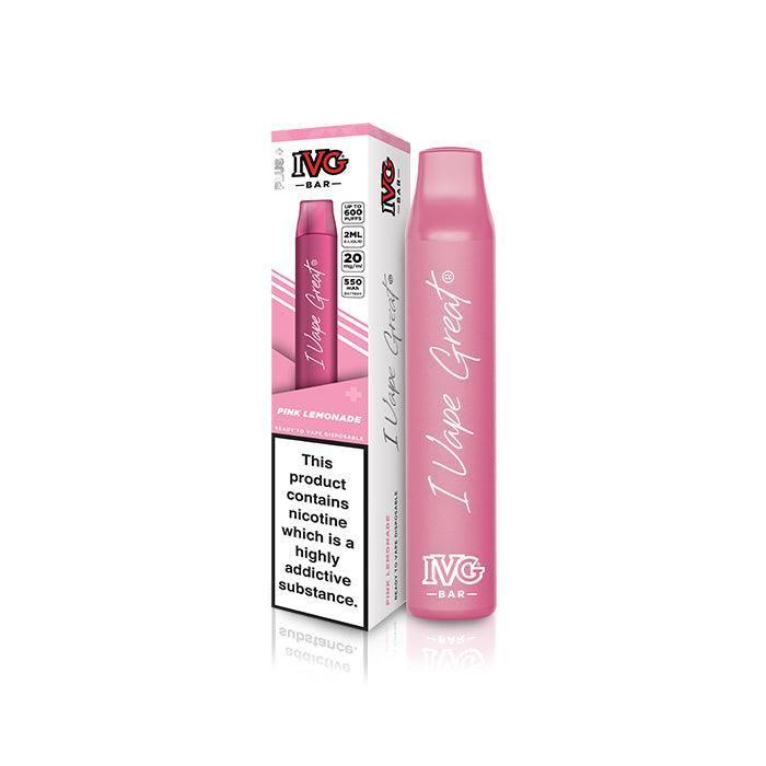 IVG BAR PLUS Pink Lemonade - Vape Unit