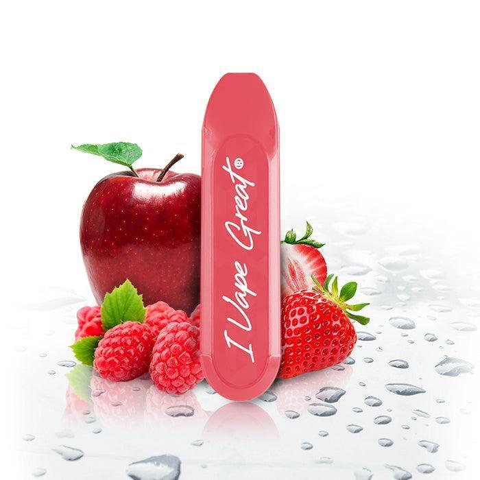 IVG BAR STRAWBERRY RASPBERRY PINK APPLE - Vape Unit