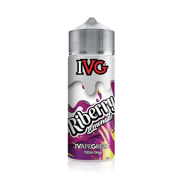 IVG Juice 100ML Shortfill Riberry Lemonade - Vape Unit