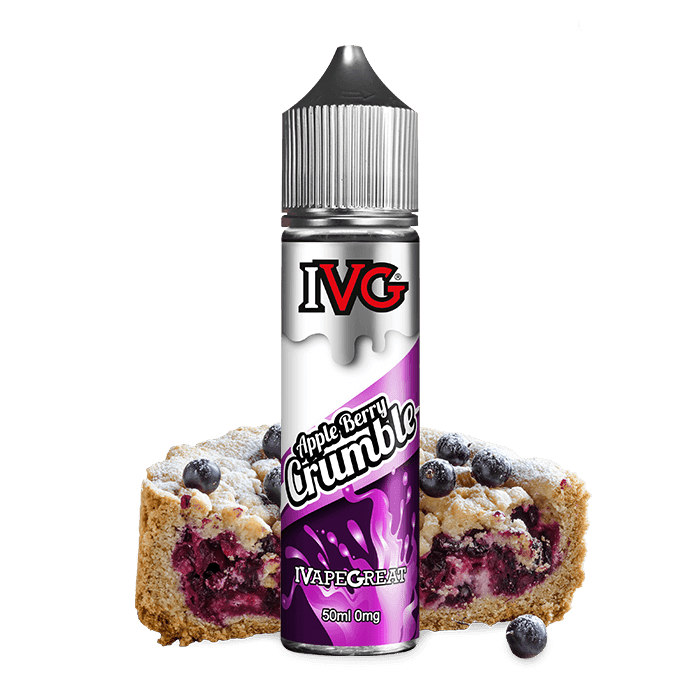 IVG Juice 50ML Shortfill Appleberry Crumble - Vape Unit