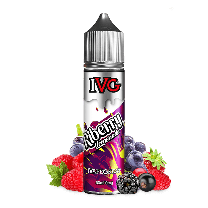 IVG Juice 50ML Shortfill Riberry Lemonade - Vape Unit