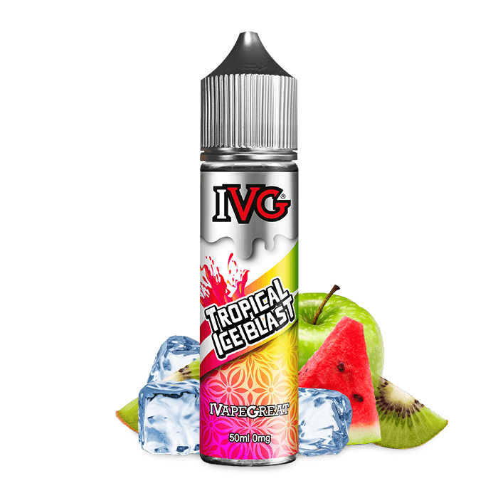 IVG Juice 50ML Shortfill Tropical Ice Blast - Vape Unit