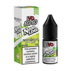 IVG NEON LIME 50/50 10ML - Vape Unit