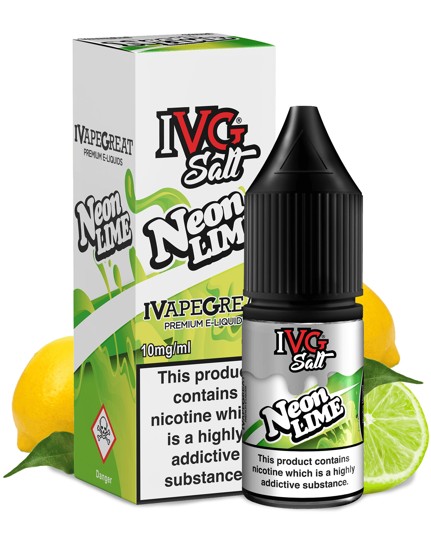 IVG SALT Neon Lime 10/20MG - Vape Unit