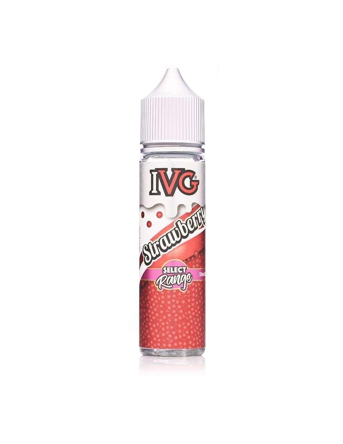 IVG Select Range E Liquid - Strawberry - 50ml - Vape Unit