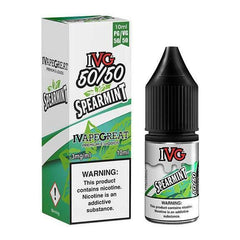 IVG SPEARMINT 50/50 10ML - Vape Unit