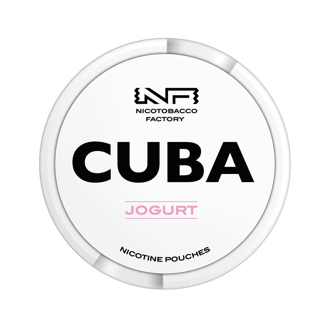 Jogurt Nicotine Pouches by Cuba White 16mg - Vape Unit