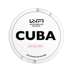 Jogurt Nicotine Pouches by Cuba White 16mg - Vape Unit