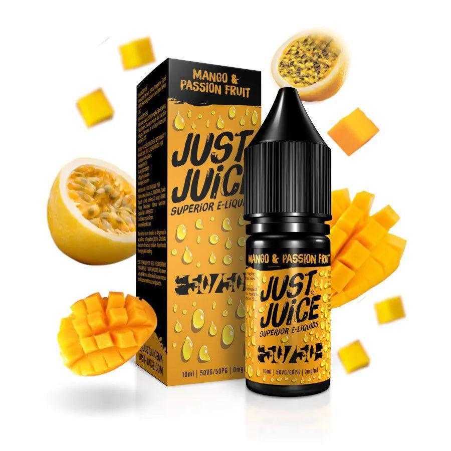 JUST JUICE 50/50 MANGO PASSION FRUIT - Vape Unit