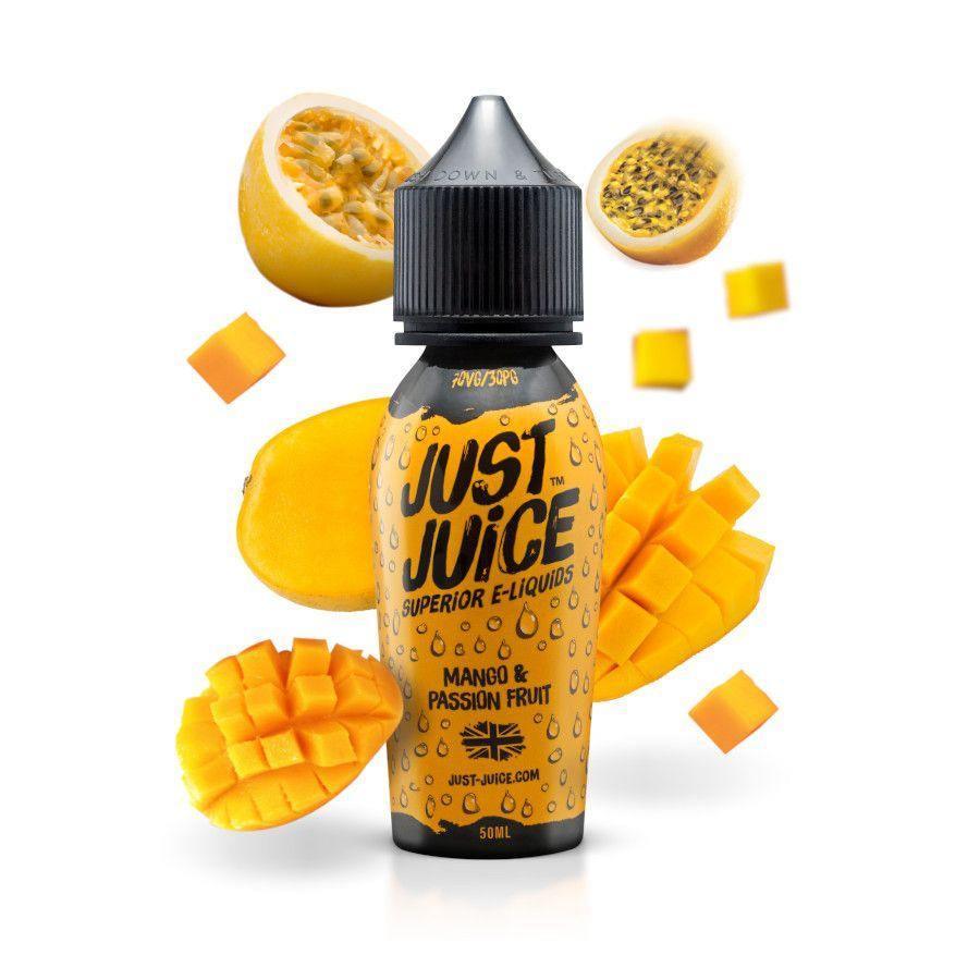 JUST JUICE MANGO & PASSION FRUIT 50ML - Vape Unit