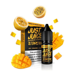 JUST JUICE SALT MANGO & PASSIONFRUIT 5/10/20MG - Vape Unit