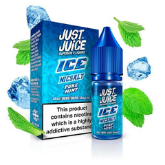 JUST JUICE SALT PURE MINT 5/10/20MG - Vape Unit