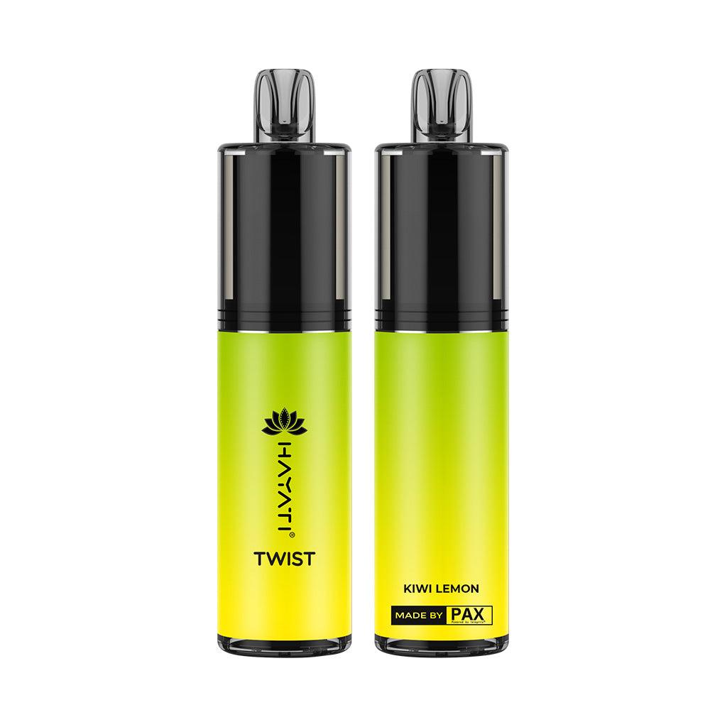 Kiwi Lemon Hayati Twist 5000 Disposable Pod Kit - Vape Unit