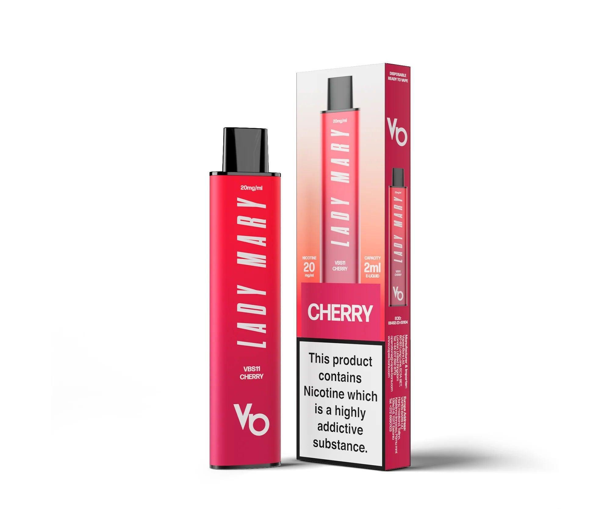 Lady Mary CHERRY 20MG - Vape Unit