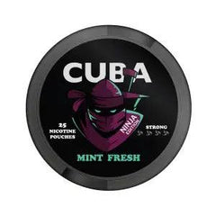 Mint Fresh Nicotine Pouches by Cuba Ninja 30mg - Vape Unit