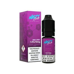 NASTY JUICE SALT ASAP GRAPE 10/20MG - Vape Unit