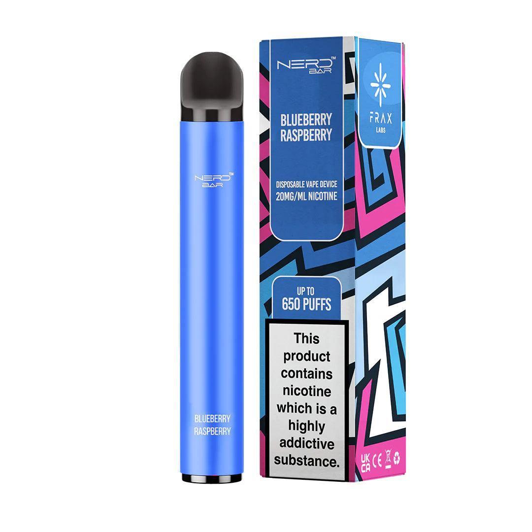 NERD BAR 600 PUFF BLUEBERRY RASPBERRY - Vape Unit