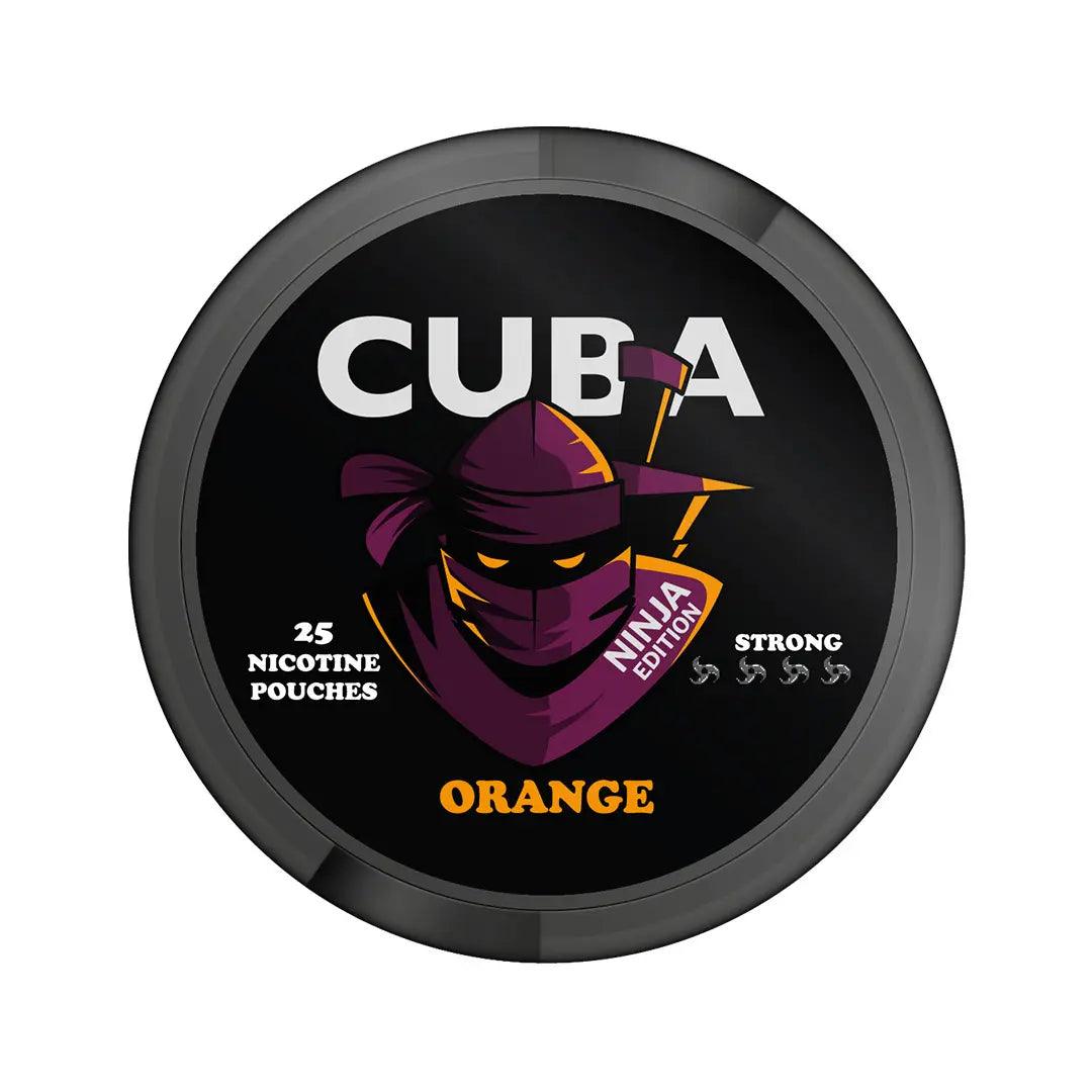 Orange Nicotine Pouches by Cuba Ninja 30mg - Vape Unit