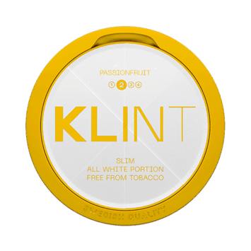 Passion Fruit Nicotine Pouches by Klint 8MG/G - Vape Unit