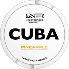 Pineapple Nicotine Pouches by Cuba White 16mg - Vape Unit