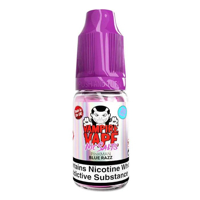 Pinkman Blue Razz Nic Salt E-Liquid by Vampire Vape 10ml - Vape Unit