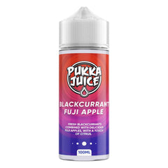 PUKKA JUICE BLACKCURRANT FUJI APPLE 100ML - Vape Unit
