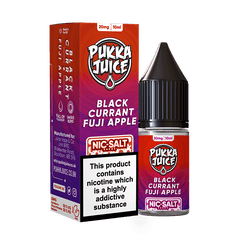 PUKKA JUICE NIC SALT BLACKCURRANT FUJI APPLE 10/20MG - Vape Unit