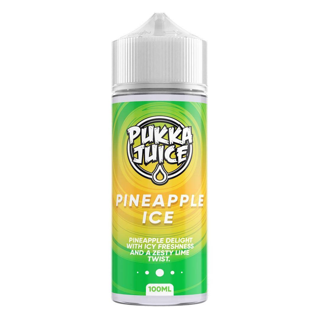 PUKKA JUICE PINEAPPLE ICE 100ML - Vape Unit