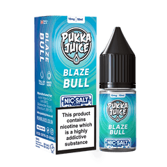 PUKKA JUICE SALT BLAZE BULL 10/20MG - Vape Unit