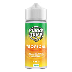 PUKKA JUICE TROPICAL 100ML - Vape Unit