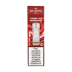 SKE Crystal Plus Prefilled Pods (Pack 2) - Cherry Ice - Vape Unit