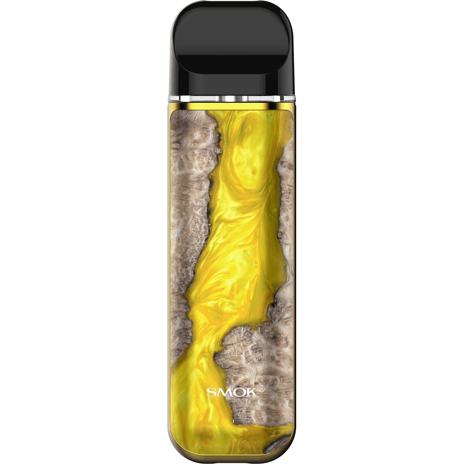 SMOK NOVO 2 POD YELLOW STABILIZING WOOD - Vape Unit