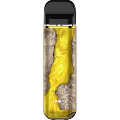 SMOK NOVO 2 POD YELLOW STABILIZING WOOD - Vape Unit