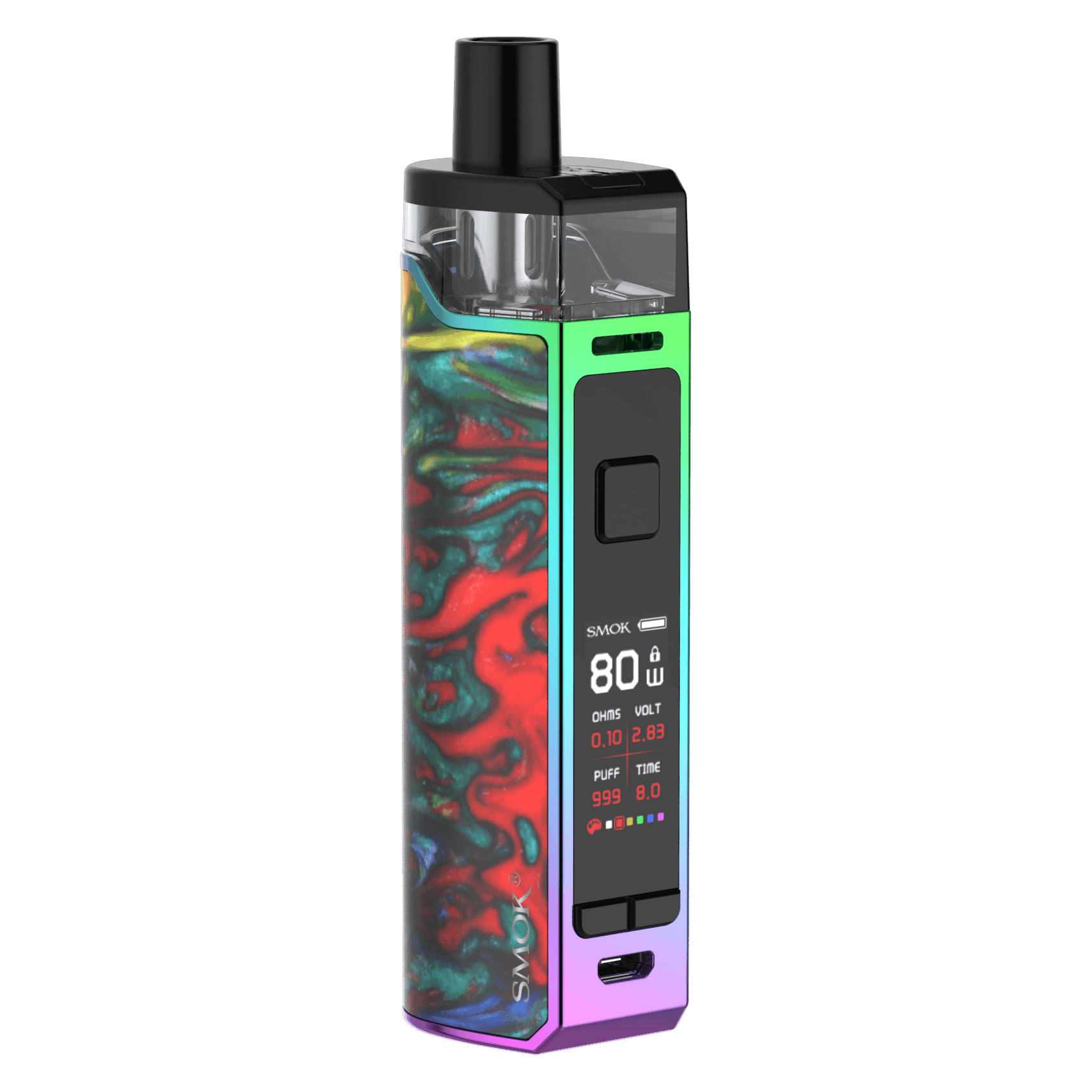 SMOK RPM80 POD 7-COLOR RASIN - Vape Unit