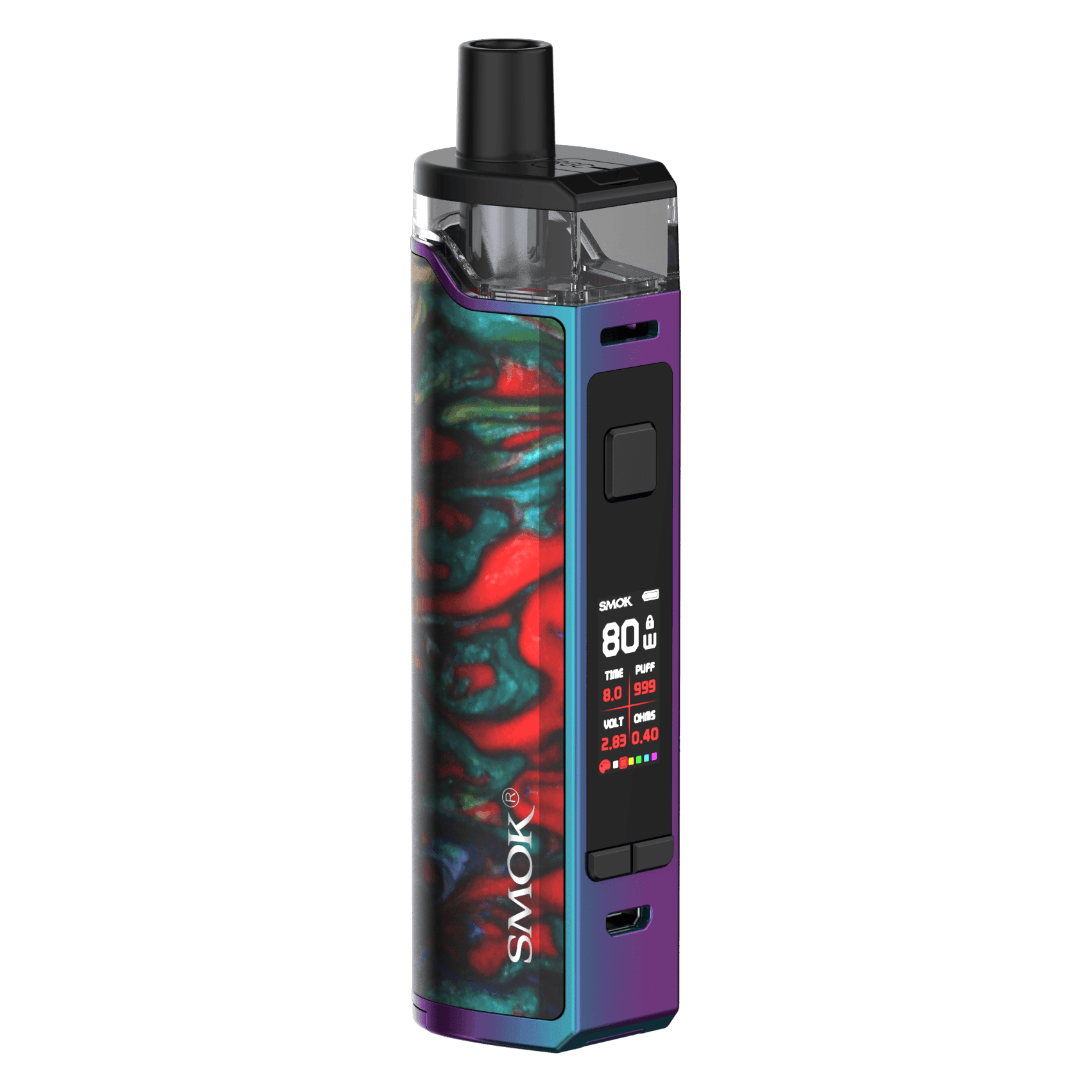 SMOK RPM80 POD PRO 7-COLOR RASIN - Vape Unit