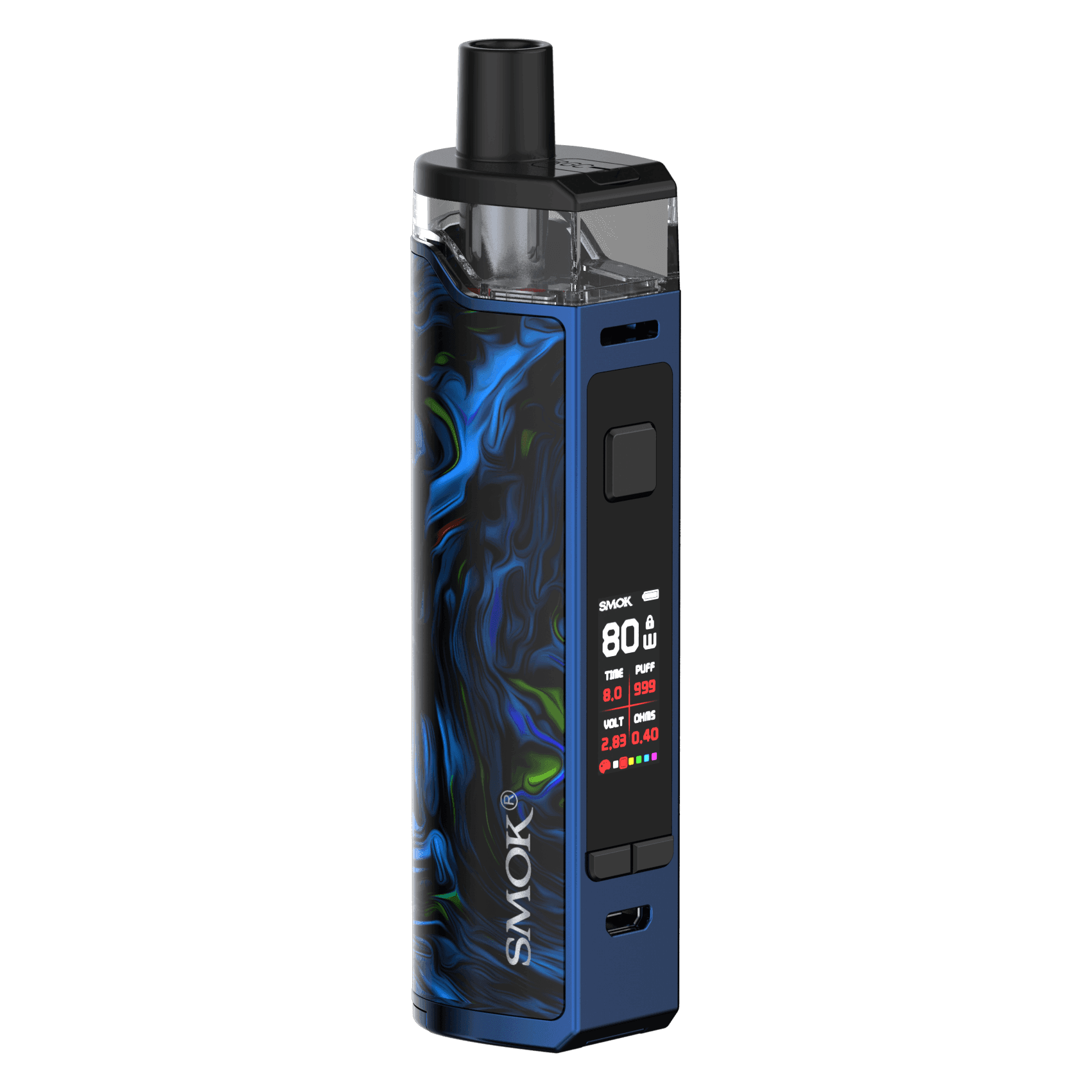 SMOK RPM80 POD PRO FLUID BLUE - Vape Unit