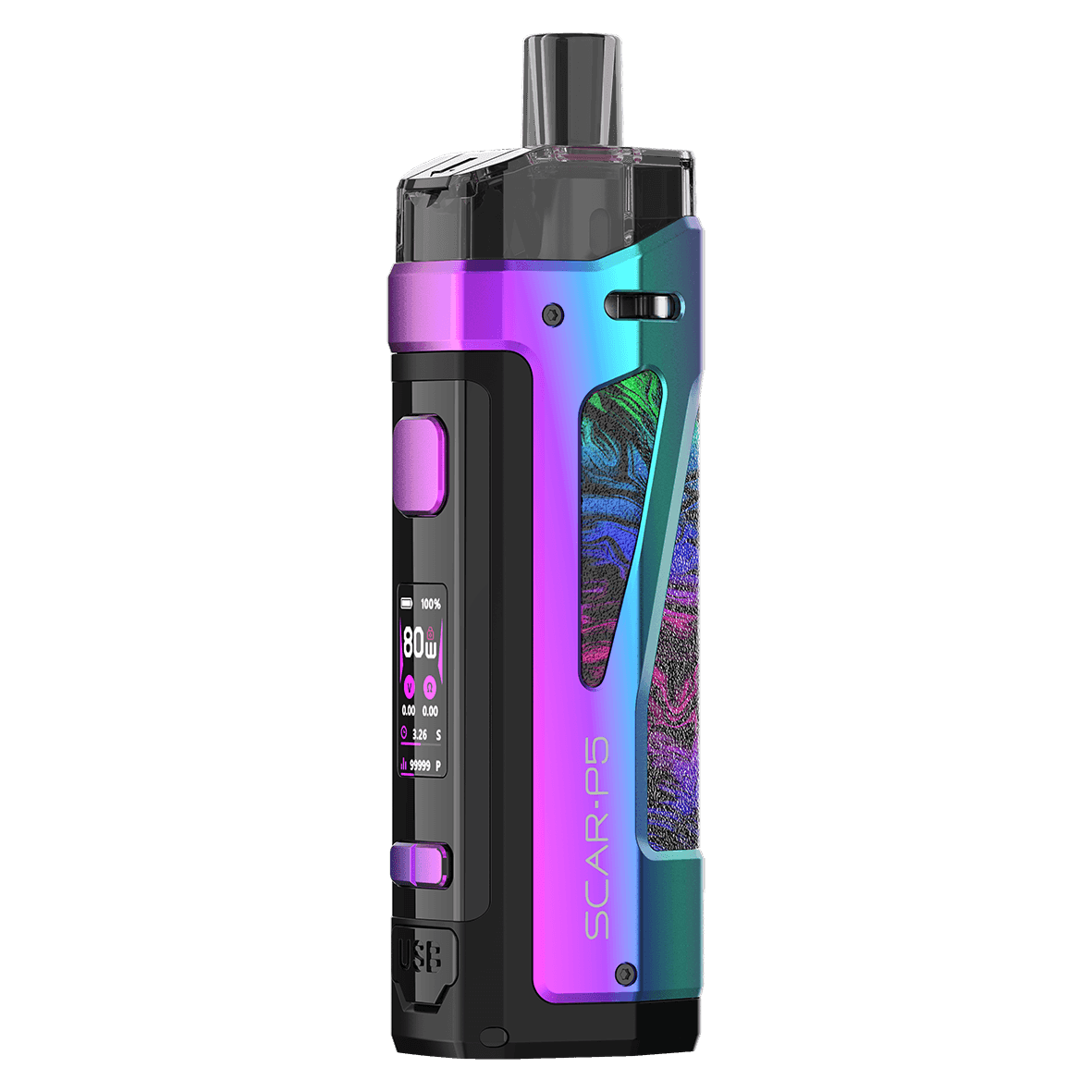 SMOK SCAR P5 POD FLUID 7-COLOR - Vape Unit