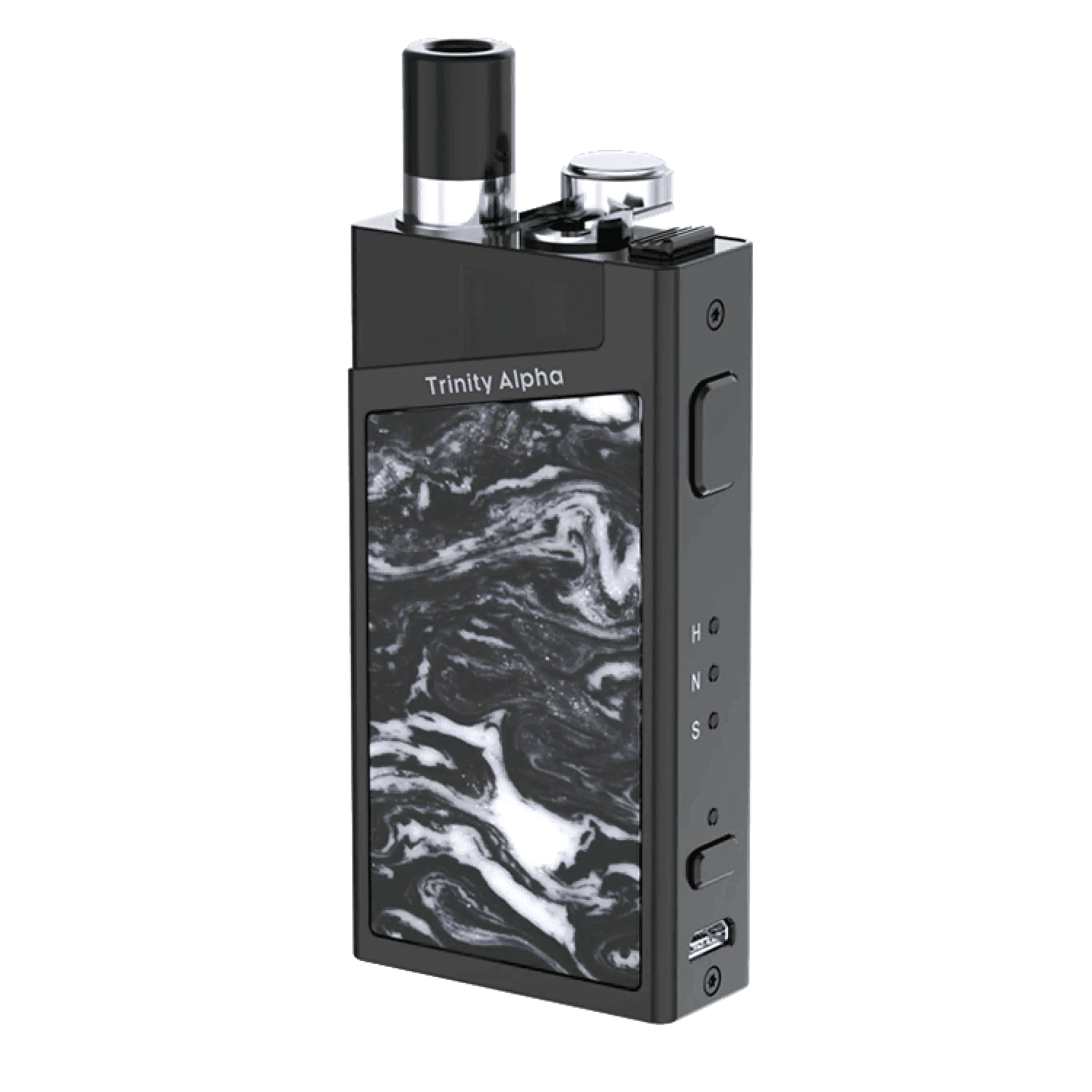 SMOK TRINITY ALPHA BRIGHT BLACK - Vape Unit