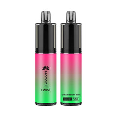 Strawberry Kiwi Hayati Twist 5000 Disposable Pod Kit - Vape Unit