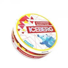 Strawberry Mango Gum Nicotine Pouches Light by Ice Berg 20mg/g - Vape Unit