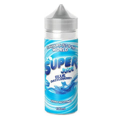 SUPER JUICE BLUE DAZZLEBERRY 0MG 100ML SHORTFILL - Vape Unit